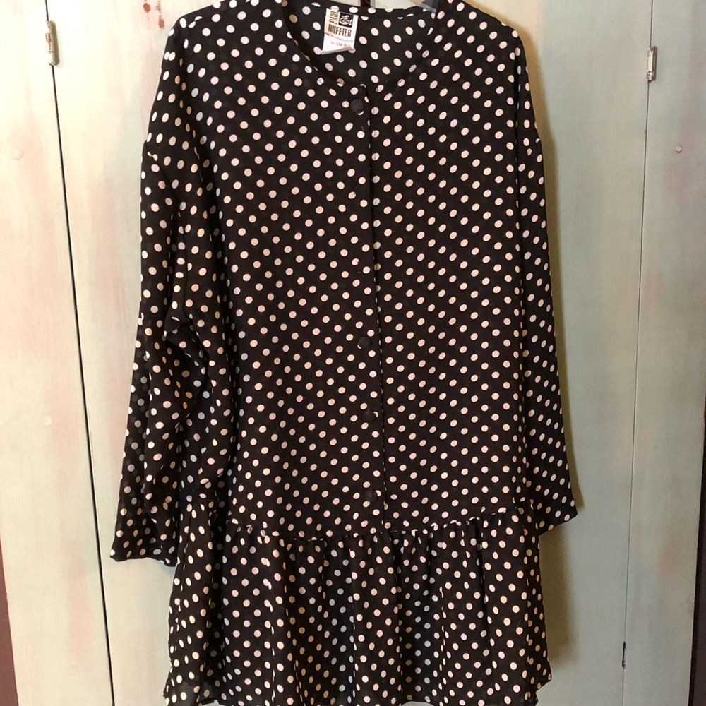 80’s mini dress or top to wear with leggings